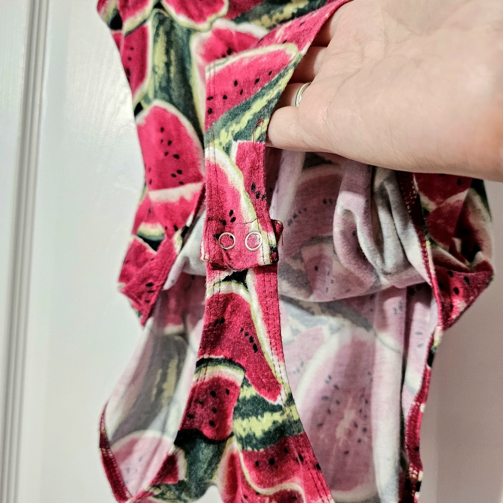 Forever 21 Watermelon Print Bodysuit - Size L - Picture 5 of 13